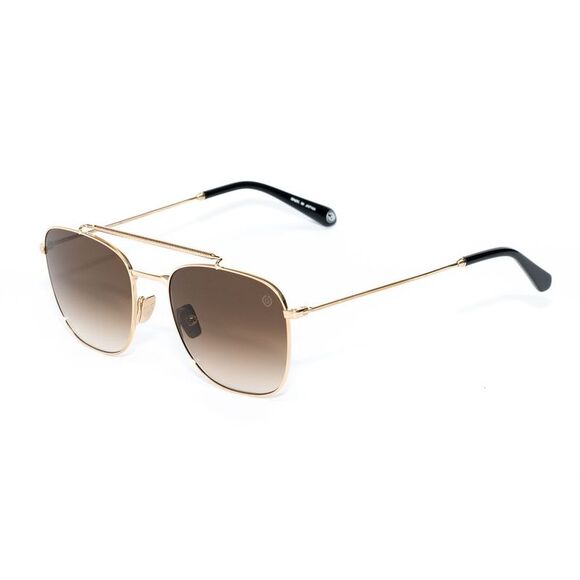 Belstaff Beckford Beta Sunglasses Gold Frame Men Gold